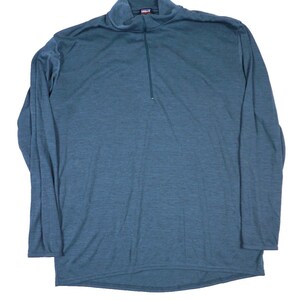 Camisa vintage Patagonia Capilene / Talla XL para hombre / Años 90 / Manga larga con cremallera de 1/4 / Capa base / Camisa para senderismo y actividades al aire libre / Hecha en EE. UU.
