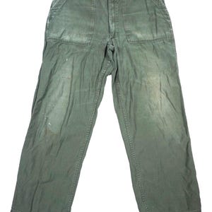 Vintage Military Fatigue Pants - Etsy