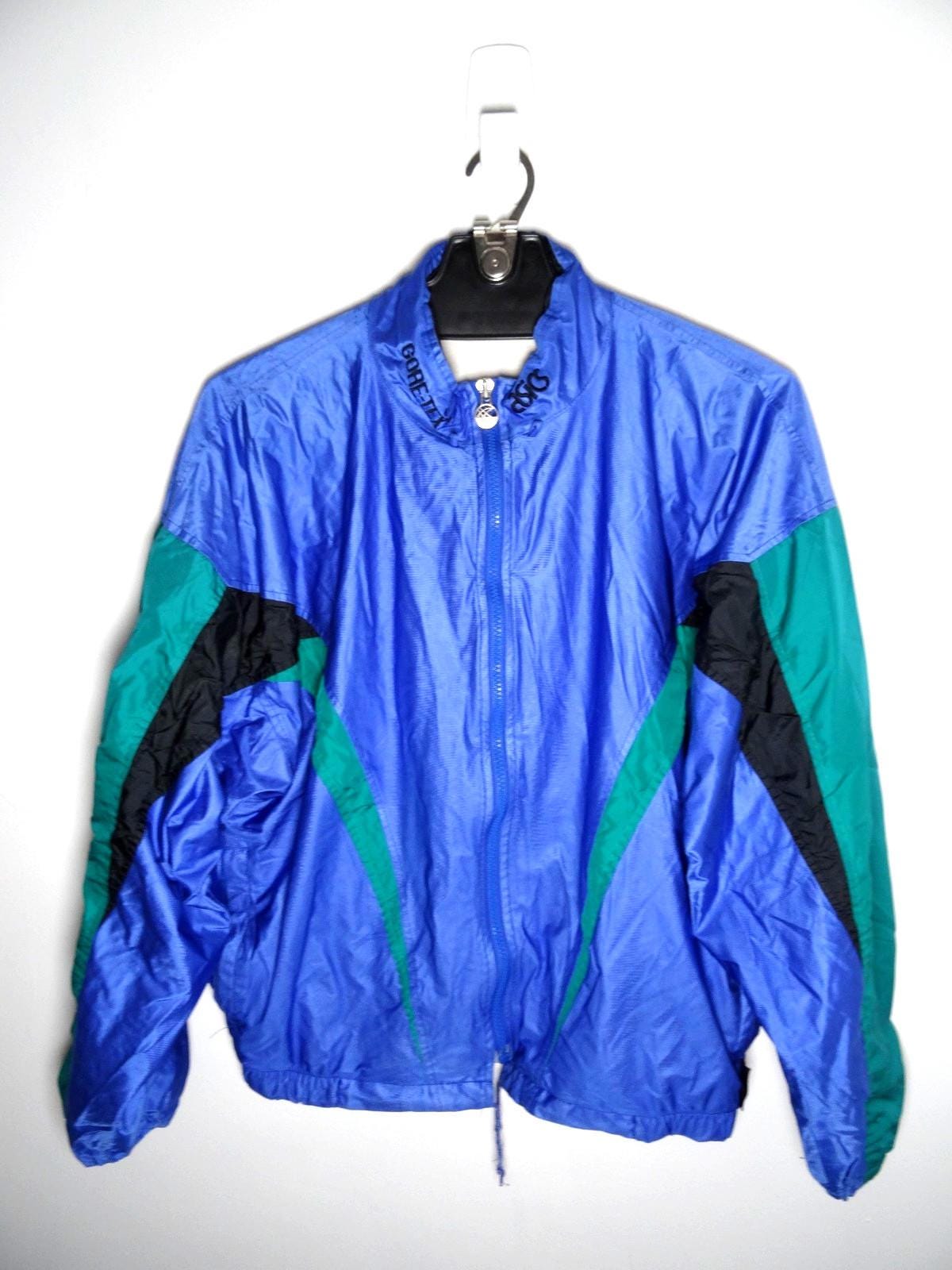 90s Asics Jacket - Etsy