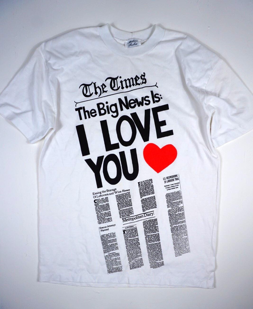 New York Times Tee - Etsy Australia