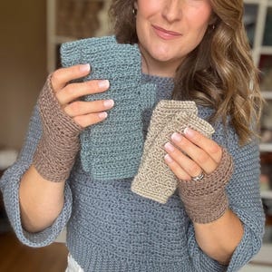 crochet mitt pattern