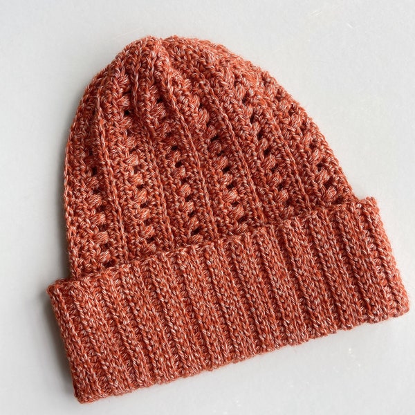 CROCHET PATTERN/Mirabilis Beanie / Slouchy Crochet Hat Pattern / Puff Stitch Crochet Hat / PDF Crochet Pattern