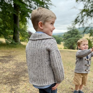 CROCHET PATTERN / Wetherby Child Crochet Cardigan Pattern Sizes Baby to ...