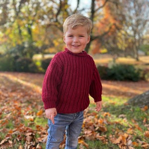 CROCHET PATTERN & VIDEO / Beginner Sweater Pattern / Easy Crochet Cardigan Pdf Pattern / Child Baby to age 10 ribbed crochet top pattern