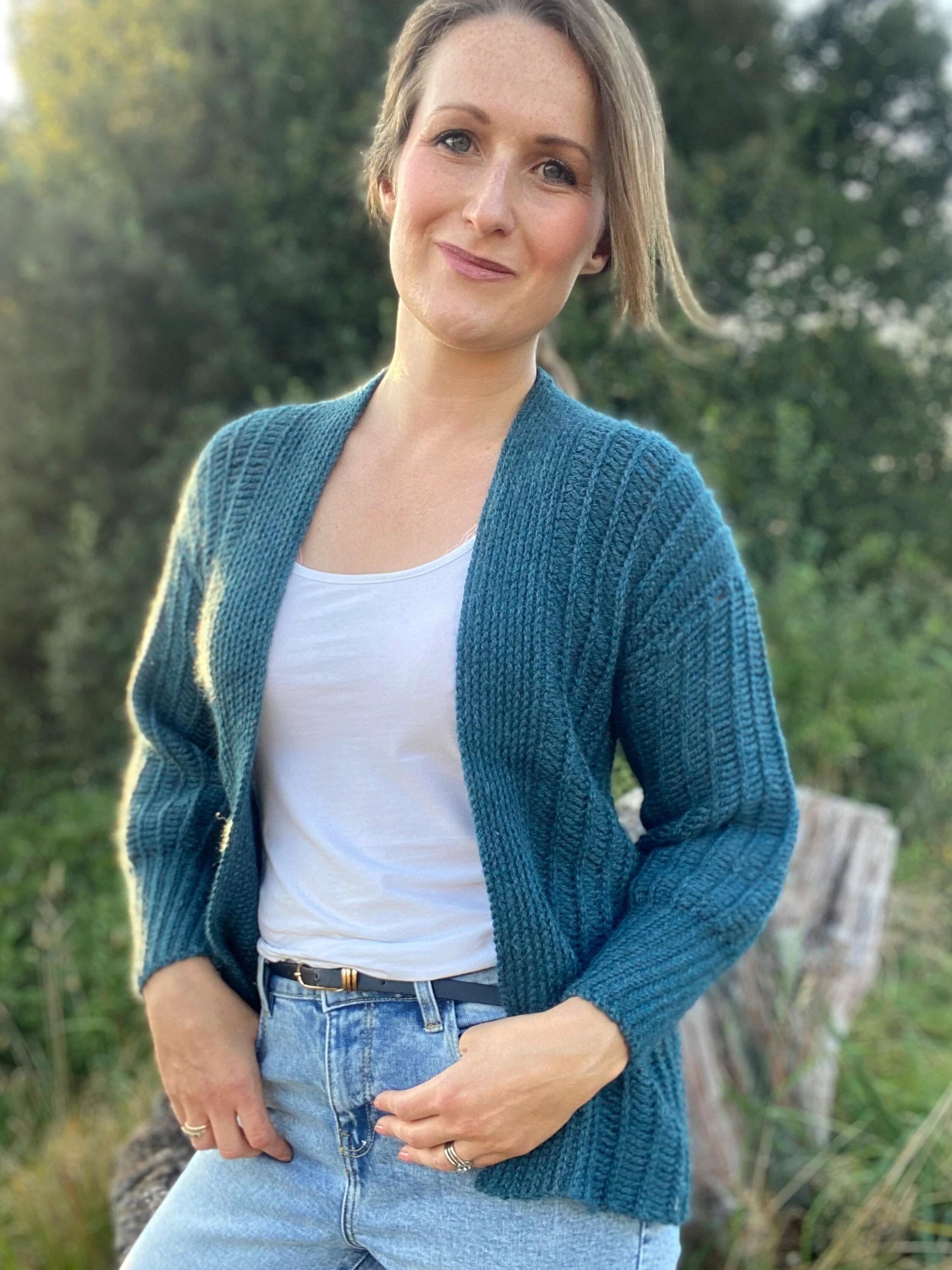 New look crochet cardigan deals