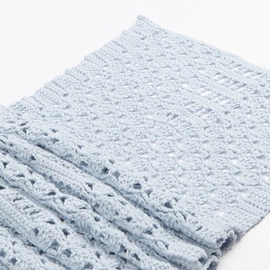 CROCHET PATTERN / Evelyn Wrap /crochet shrug/ lacy crochet wrap pattern/ Crochet Wrap with Sleeves/ Crochet Summer Shawl / image 9