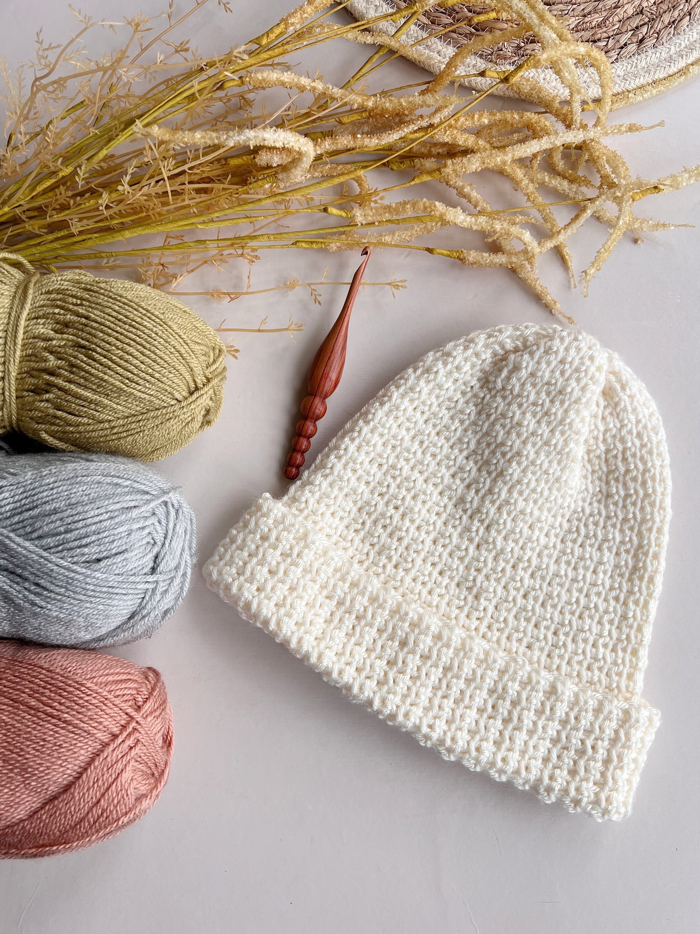 13+ Beginner Crochet Beanie Pattern CROCHET PATTERN / Slip Stitch Beanie - Beginner Crochet Hat - PDF