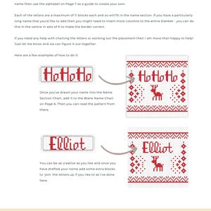Image of crochet blanket pattern.