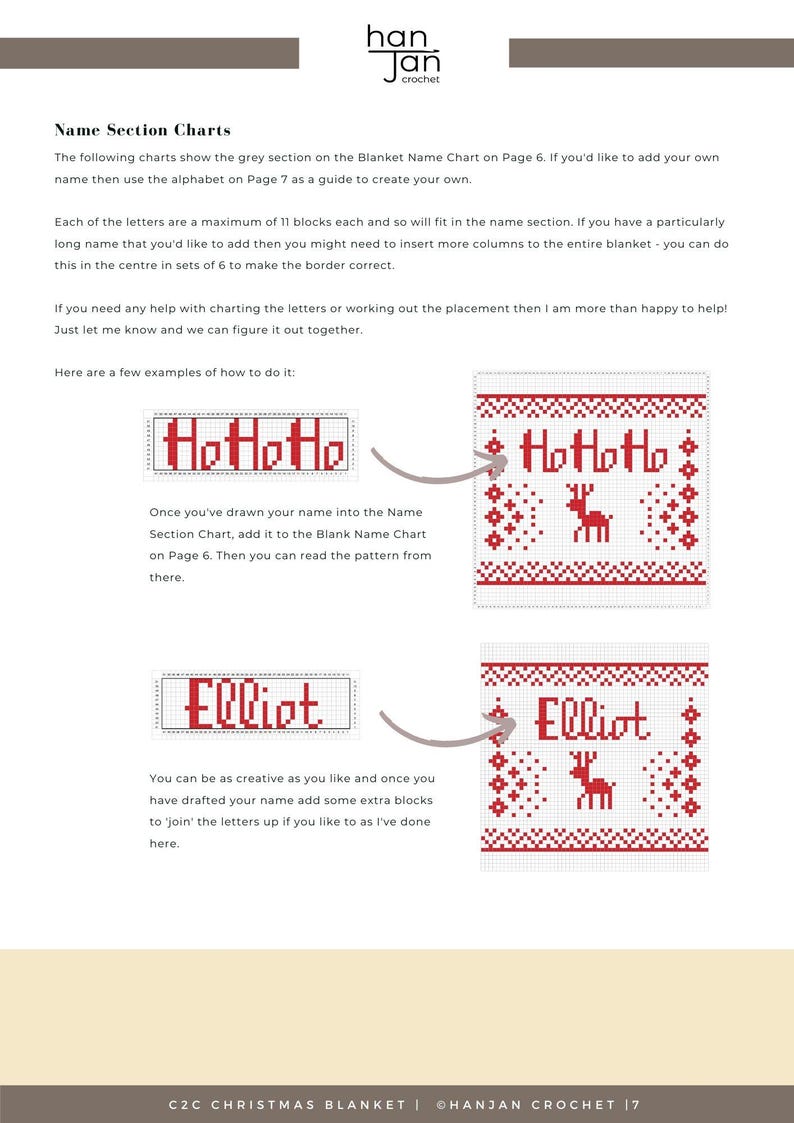 Image of crochet blanket pattern.