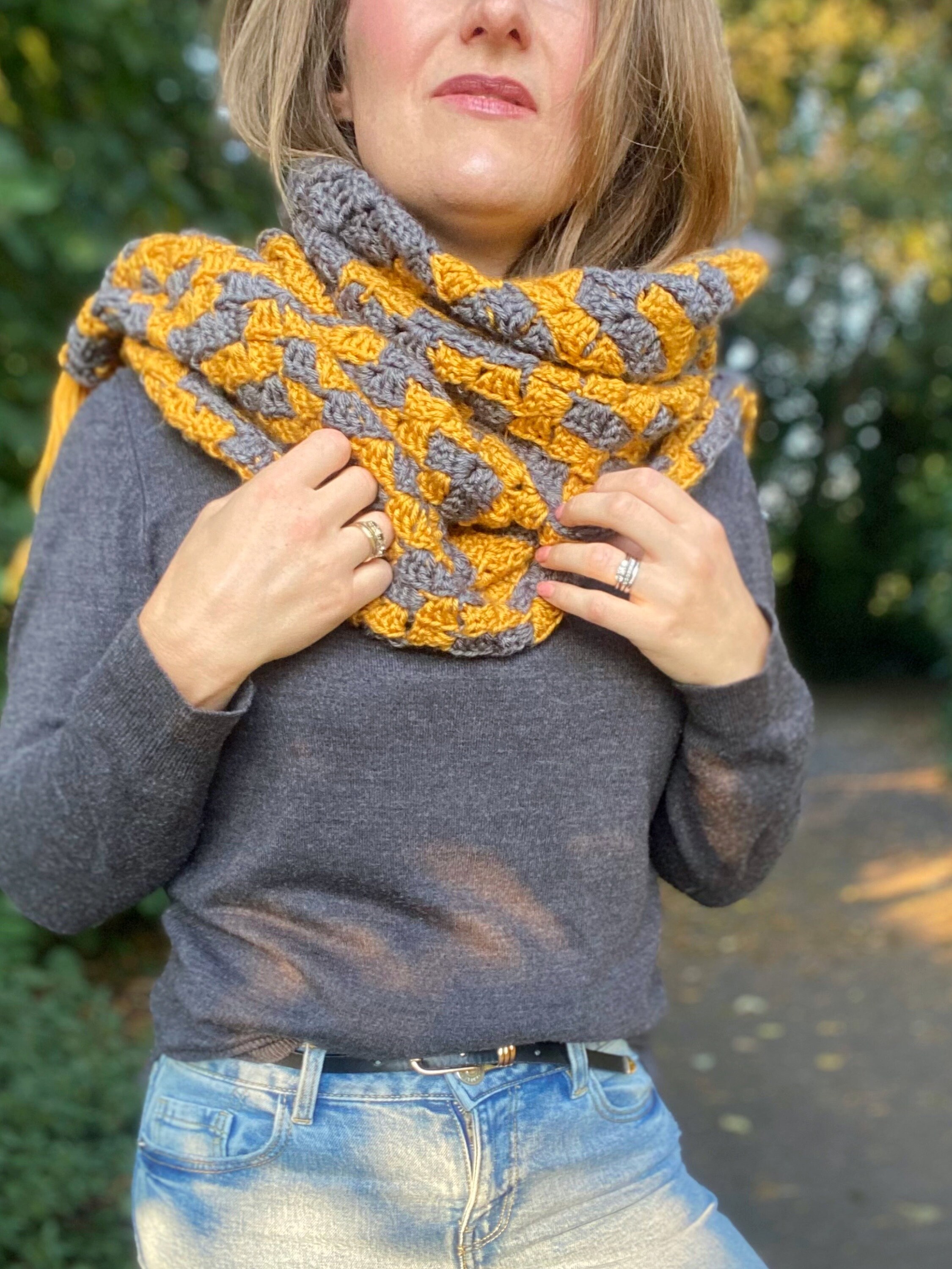 CROCHET PATTERN / C2C Crochet Scarf / Diamond Trees Scarf / C2C Crochet ...