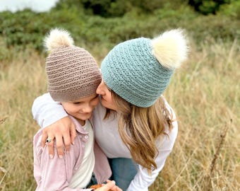 Mystical Hat - Easy Crochet Hat Pattern/ Crochet Beanie - Instant Download PDF Crochet Pattern Baby to Adult Sizes