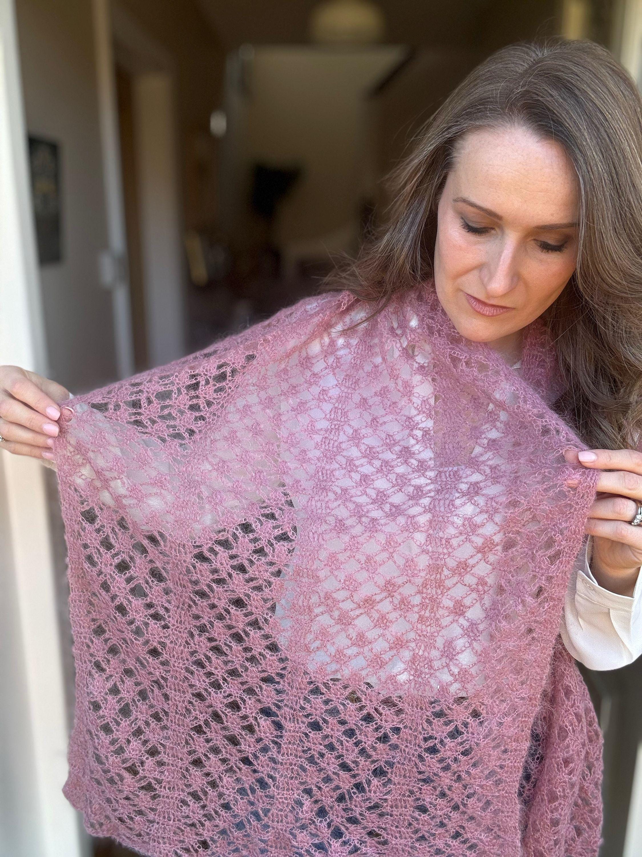 38 Mohair Crochet Patterns for Luxurious Layers, Accessories, and Cozy Home Projects 36 Crochet Pattern & Video Mohair crochet scarf pattern Lace