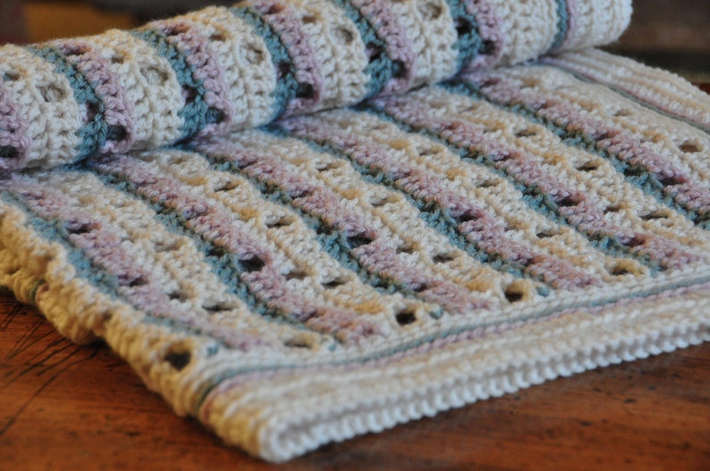 Soft Steps Baby Blanket Instant Download PDF Crochet Pattern | Etsy