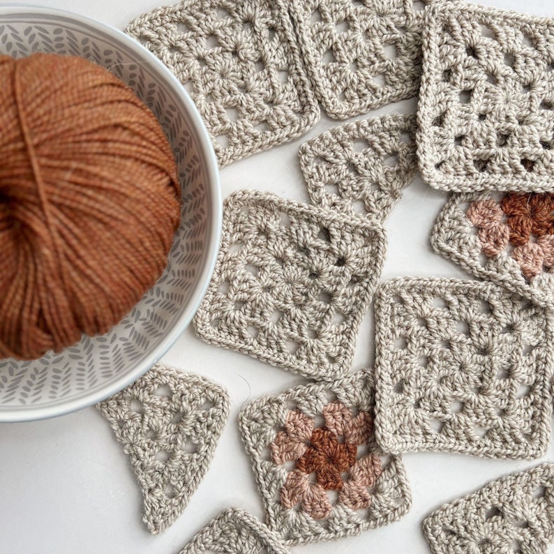 CROCHET PATTERN / Granny Square Poncho Pattern / Swoncho with Sleeves / Beginner Crochet Poncho Pattern image 9