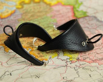 Universal Leather Side Shields Original Silver