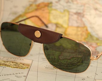 Leather Nose Bridge Protector Brown