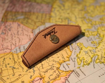 Leather Nose Bridge Protector Natural