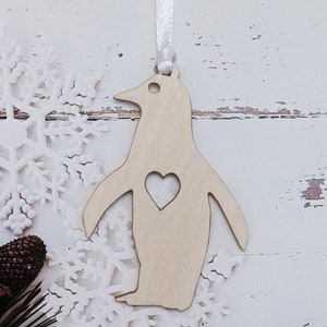 Penguin Christmas Ornament // Christmas Tree // Christmas Decoration // Trim a Tree // Holiday Decoration // Sea Xmas // Ocean Decor image 3