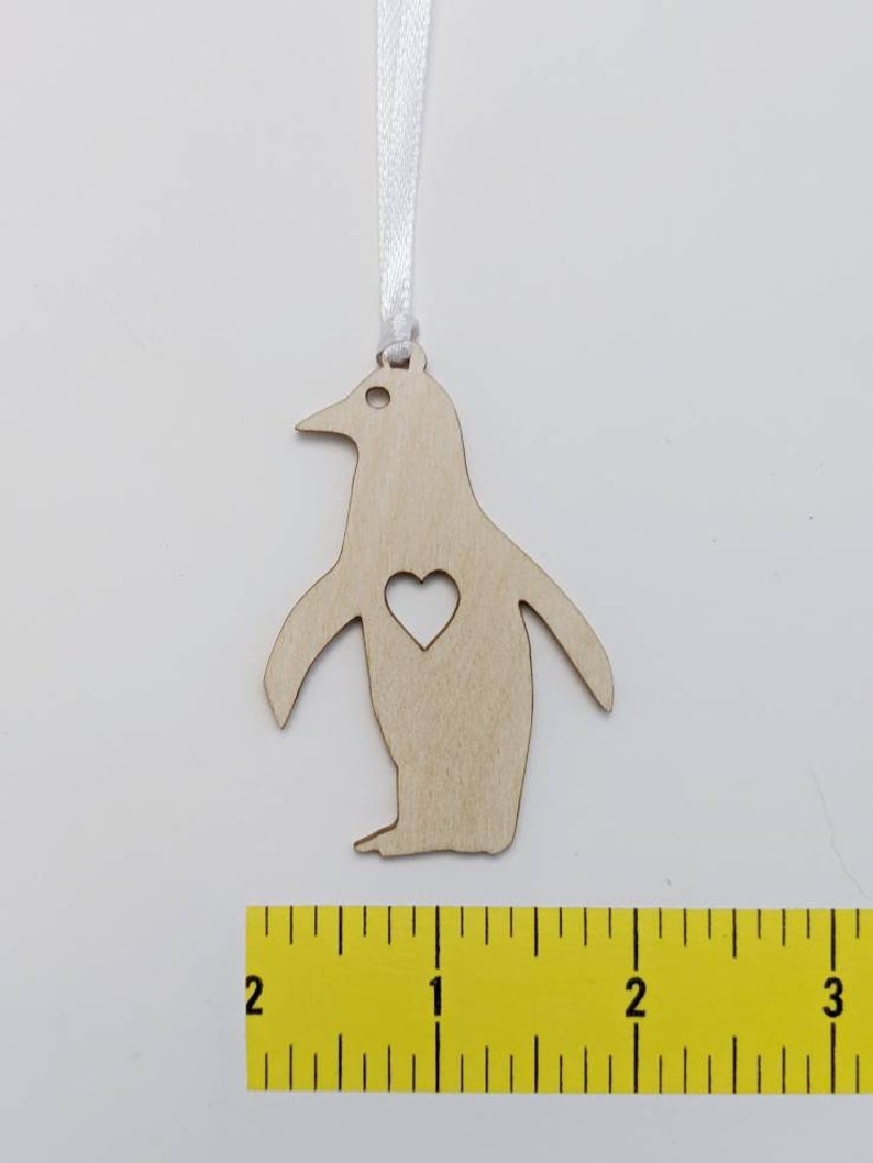 Penguin Christmas Ornament // Christmas Tree // Christmas Decoration // Trim a Tree // Holiday Decoration // Sea Xmas // Ocean Decor image 4