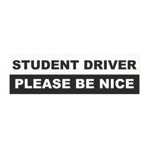 Studentförare Var snäll och var snäll - Magnet
