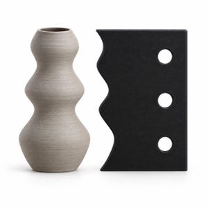 Pottery Rib, Pebble Stack Profile, Clay Shaping Tool, 1.5–6 Inch Heights