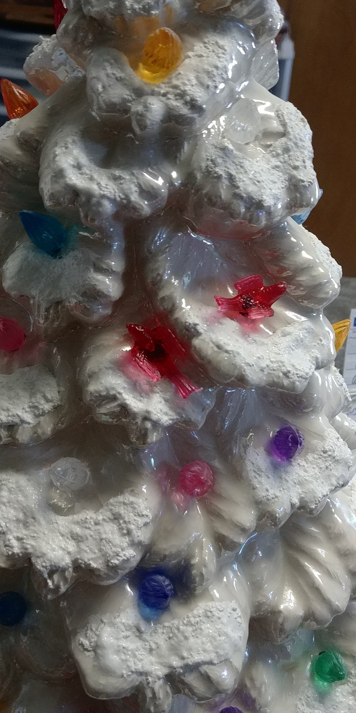 Lot De 50 Oiseaux Bleus à Plumes Pour Décorer Un Sapin De Noël En Céramique - Décoration De Noël