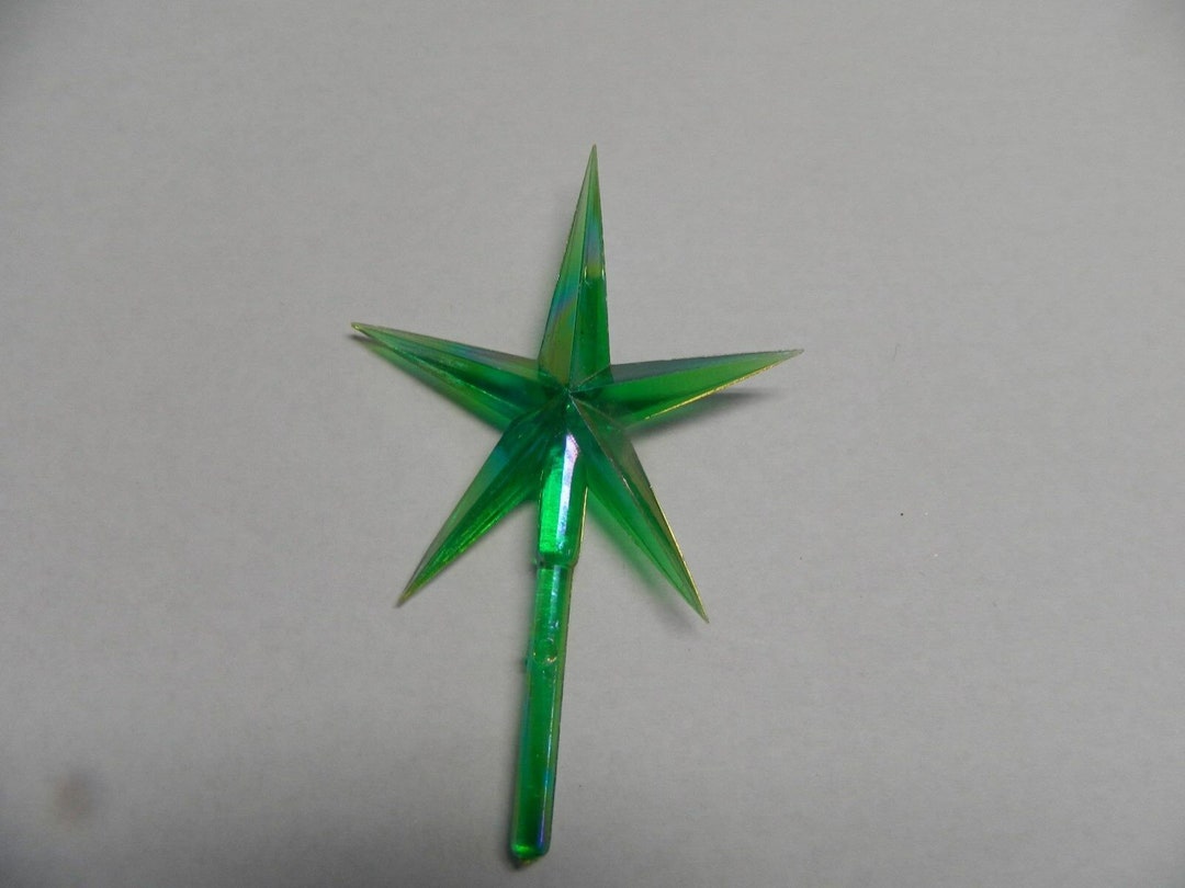 Ceramic Christmas Tree Large Modern Star GREEN - Etsy