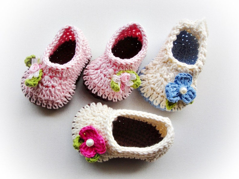 Cuteness Baby Slippers Crochet Pattern Etsy