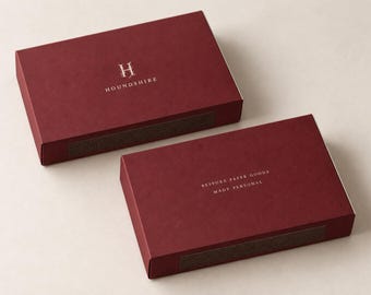 14.5 cm Personalised Matchbox – Custom Monogram, Long Candle Matches