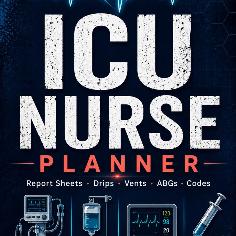 ICU Nurse Planner cover