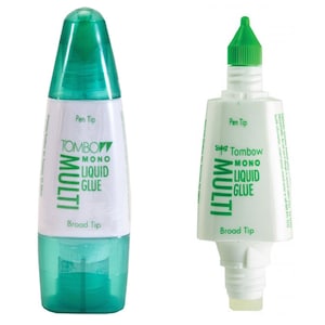Tombow 52190 MONO Multi Liquid Glue - 2 bottles