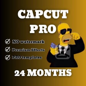 CapCut Pro | 24 Months | Private Account | READ DESCRIPTION