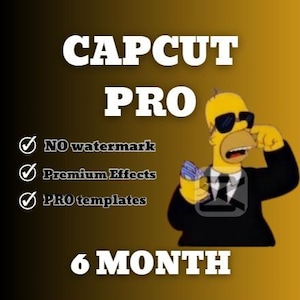 CapCut Pro | 6 Months | Private Account | READ DESCRIPTION