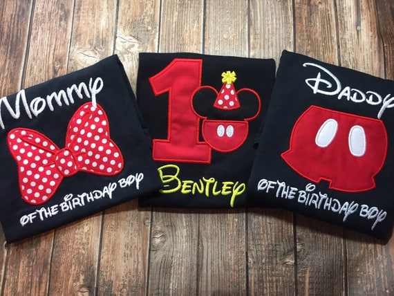 playeras mickey cumpleaños