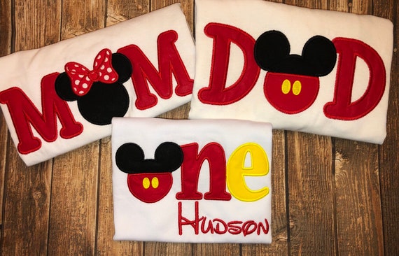 mickey mouse party shirts