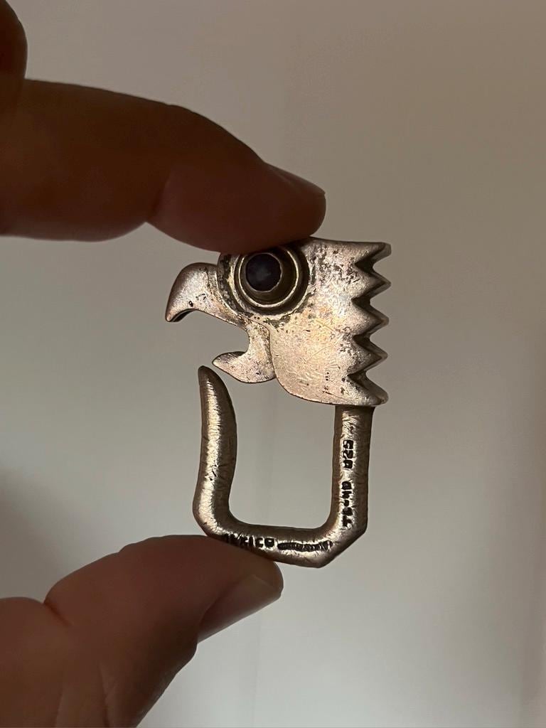 Taxco Silver Keychain - Etsy