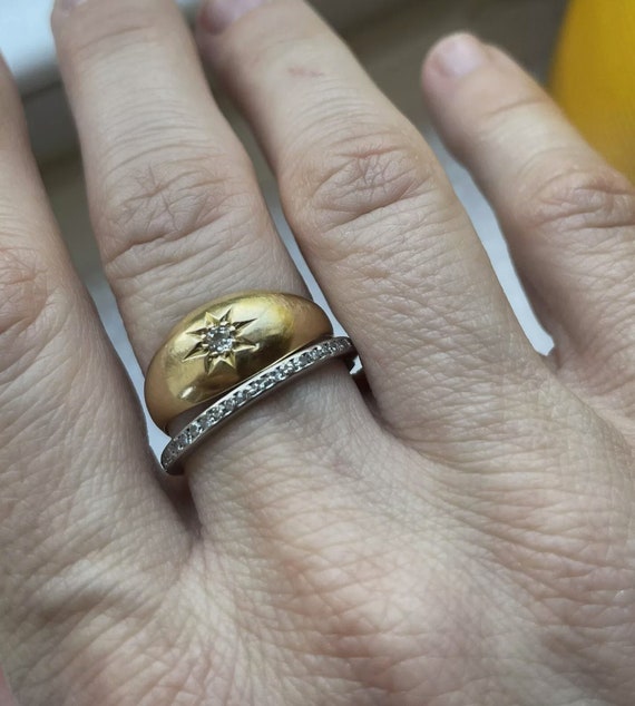 Edwardian gypsy ring discount
