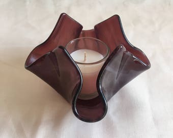 Purple Candle Holder