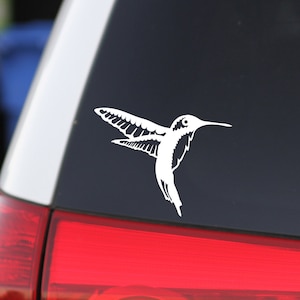 Hummingbird sticker, Humming Bird Decal, Car Sticker, Car Decal, Vinyl Decals, Humming Bird Art, Humming Bird Lover