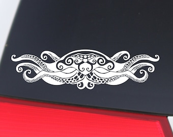 Octopus, Tentacles, Cthulhu, octopus Sticker, Octopus Decal, Cthulhu Art, Scary Sticker, Spooky Art