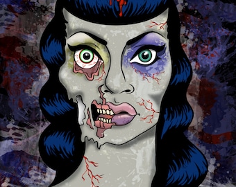 Dead Betty Art Print