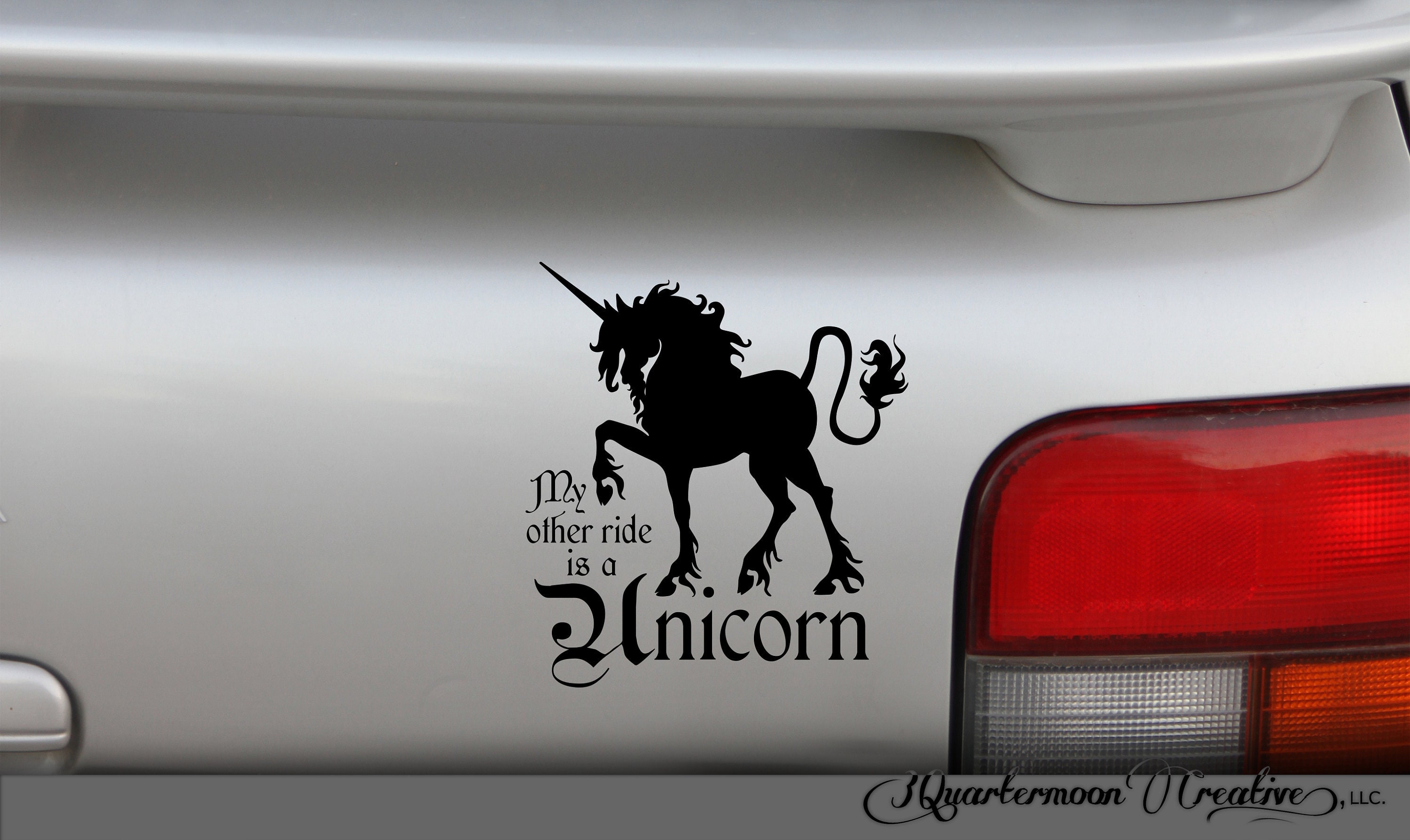 Vinyl Sticker, Unicorn Sticker, Unicorn Decal, Unicorn, Car Sticker