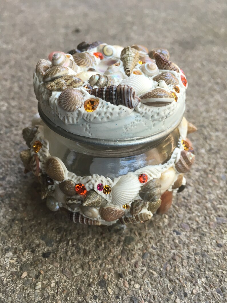 Art Stash Jar Polymer Clay Art Stash Jar Small Jar Etsy