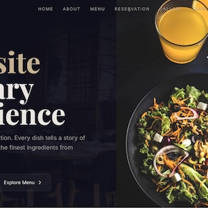 Restaurant HTML5  And Astro 7 Template – Modern Cafe & Food Website