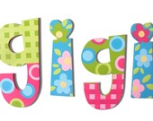 Letters for Nursery, Wooden Letters, Wall Decor, Name Sign, Wall Hanging, Girl Room, Nursery Letters, Baby Name, Tiny Tot Name Designs