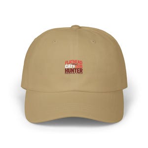 Catfish Fishing Dad Hat - Flathead Catfish Cap, Gift for Fisherman Dad or Husband