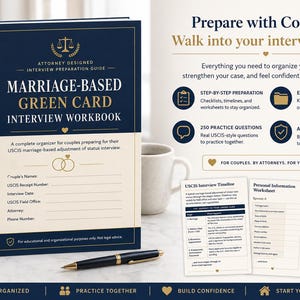 Marriage-Based Green Card Interview Workbook