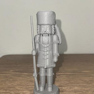 Appalachian Frontiersman Nutcracker STL File | West Virginia 3D Print Model | Christmas Decor | Digital Download