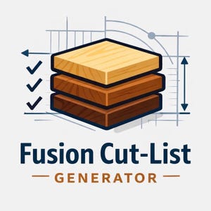 Autodesk Fusion Cut List Generator SCRIPT