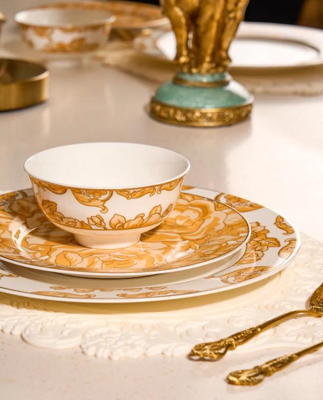 Versace Dinner Set - Etsy